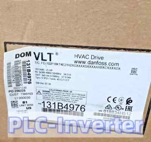 Danfoss VLT Drive 380-480 VAC 18,5 KW 25 HP 3 fases 131B4976 FC-102P18KT4-- - Imagen 1 de 2