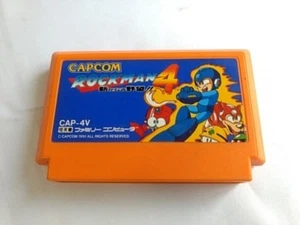 ROCKMAN4 MEGAMAN for Nintendo Famicom NES Game Cartridge only/tested -B- - Picture 1 of 12