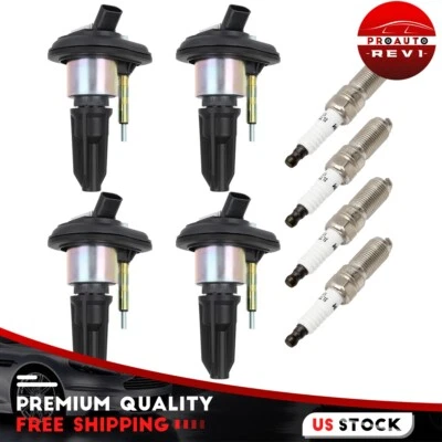 4 bobinas de encendido y bujías de iridio para Chevrolet Colorado 2004-2006 2,8 L L L4 Foto 1 de 4