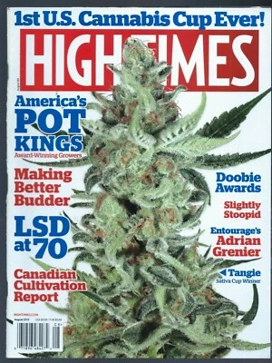 "High Times Issue #451 August 2013" 1st US Cannabis Cup, America's Pot Kings - Image 1 of 2