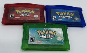Pokemon Smaragd + Rubin + Saphir Version Original Neue Batterie Gameboy Advance - Bild 1 von 8