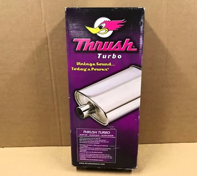 Silenciador Thrush Turbo 17702 (0912051) - Hecho en EE. UU. Foto 1 de 4