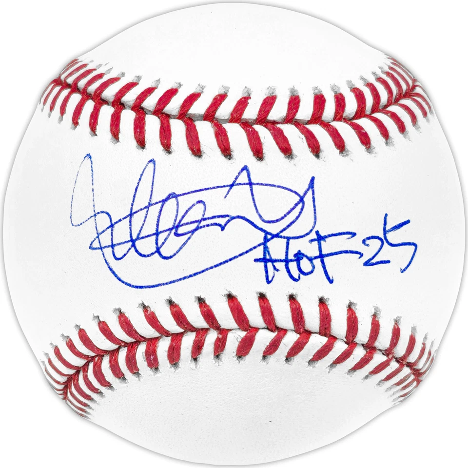 Ichiro Suzuki Autographed Official MLB Baseball Inscribed HOF 25 Beckett Witness - Image 1 of 3