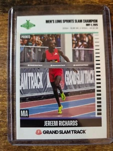 Parkside Pronto Grand Slam Track Jareem Richards Long Sprints 2025/121 SP #P-16 - Imagen 1 de 2