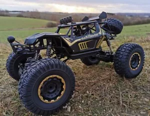 1:8 RC 4 Ruote Rock Crawler Auto Telecomandata Toys Car Monster Truck Lunghezza50cm - Foto 1 di 13