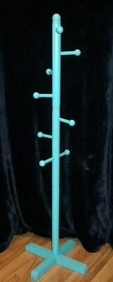 儿童房彩绘外套帽架 - 51 英寸独立衣架 — 第 1/4 张图片