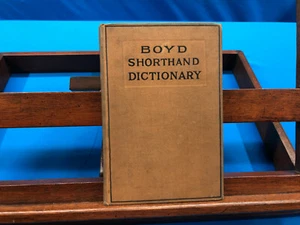 Boyd Shorthand Dictionary- Robert Boyd, 1914 - Picture 1 of 7