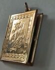 Gold Tone Book Pendant Locket This Is Your Life