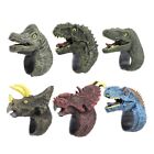 6 Pcs Funny Rings Simulated Wildlife Open Rings Flexible Finger Toy