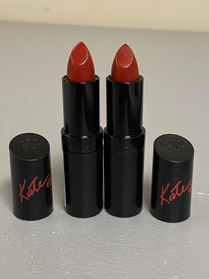 Lot Of 2 Rimmel Lasting Finish Lipstick by Kate Moss #01 Red - Image 1 of 1