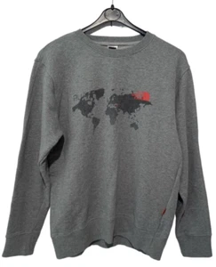 The North Face Herren Sweatshirt Gr. M / S grau Pullover Fleece Sweater langarm - Bild 1 von 10