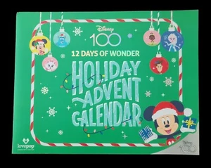 Disney 100 12 Days Of Wonder Holiday Advent Calendar - Picture 1 of 4
