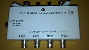 Hioki 9269 DC Unità corrente bias per LCR / Hioki 3511/3522/3531/3532 - Foto 1 di 5