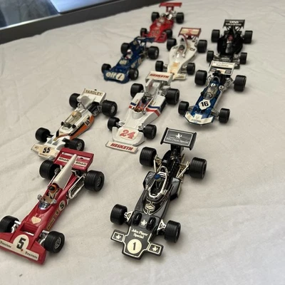 Coches Corgi F1 x 9 escala 1:36 en muy buena condición de colección F1 caza -más fuerte- hill surtees- Stewart Foto 1 de 4