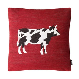 Proflax Kissenhülle Kissenbezug Kuh 45x45 cm Rot - Bild 1 von 2