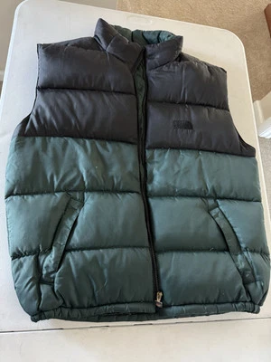 Chaqueta acolchada de plumas First Down para hombre XL verde/negro Foto 1 de 4