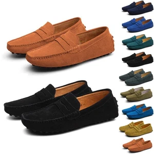 Herren Fahrschuhe Mokassins Loafer & Slipper (Halbschuhe) für Freizeit Gr. 38-48 - Bild 1 von 26