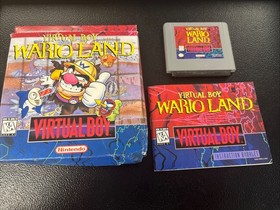 Virtual Boy Wario Land With Box And Manual 1999 Nintendo Virtual Boy