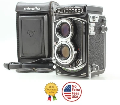 Late Model New Seal [MINT w/Case Strap Lugs Cap] Minolta Autocord III From JAPAN - Image 1 of 4