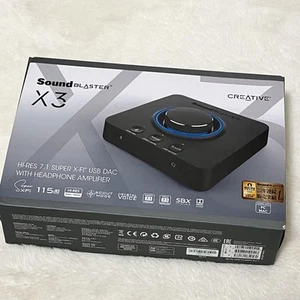 Creative Sound Blaster X3 Digital Audio Converter 32bit/192kHz getestet funkt... - Bild 1 von 5