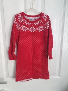 Girls John Lewis Red Jumper Dress Age 2-3 Years - Picture 1 of 3