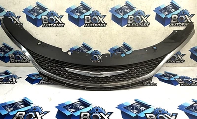 Chrysler 200 2015-2017 parrilla sedán superior gris oscuro parrilla cromada moldura OEM Foto 1 de 4