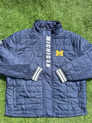 Talla 3XL | CHAQUETA ACOLCHADA COLISEO MICHIGAN WOLVERINES NEVER STOP | Peso medio Foto 1 de 4