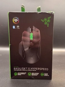 Razer Basilisk V3 x Hyperspeed RGB Wireless Optical Gaming Mouse Black - Picture 1 of 3