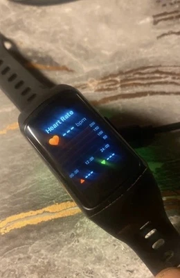 2025 H-band Smart Watch Mens / Unisex BP HR 02 Sleep Steps Tracker +cord - Image 1 of 4