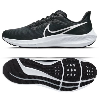 Nike Air Zoom Pegasus 39 Black/Grey/White DH4071-001 Men's Road Running Shoes - Image 1 of 4