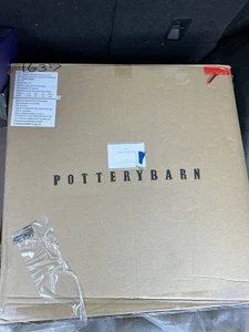 Reloj de Pared Pottery Barn Union Station Nº Marco negro 570 números romanos 22" - Imagen 1 de 6
