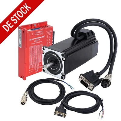 STEPPERONLINE Nema 23 Closed Loop Schrittmotor 3Nm 424.83oz.in & Treiber CNC Kit