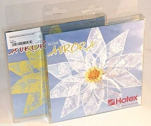 Schleifenband Bastel-Set Blume AURORA 20cm weiß/gelb Kreativpackung Fensterdeko - Bild 1 von 9