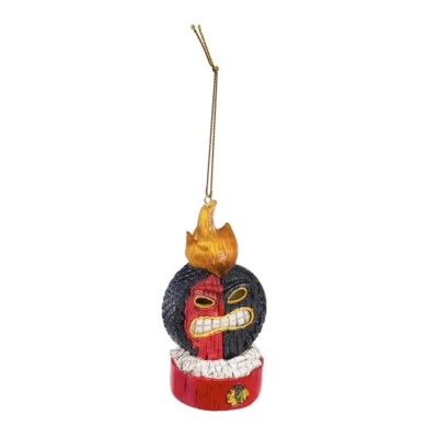 NHL Lit Tiki Hockey Puck Ornament - Image 1 of 3