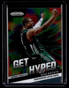 Mike Batiste 2023-24 Panini Prizm Euroleague Basketball GET HYPED - Bild 1 von 2