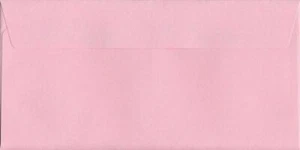 Sobres de color rosa bebé 114 mm x 229 mm pelar/sellar 120 g m DL+ (triplegar A4) - Imagen 1 de 1