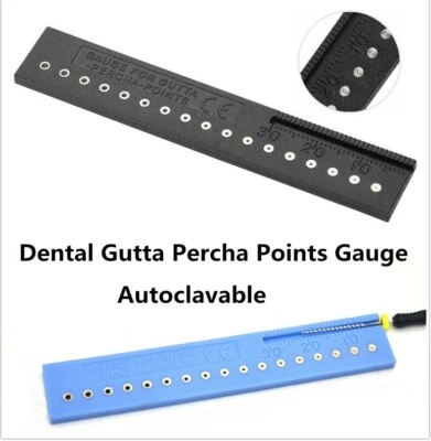 Dental Endodontic Measuring Ruler Gutta Percha Points Measure Scale Tools 134°C - Image 1 of 4
