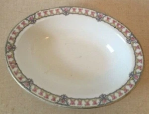 National Salineville Ohio China Rose Pattern Bowl Vintage - Picture 1 of 10