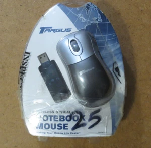 Targus Wireless Notebook Optical Mouse - Pawm1ou - OPEN BOX - Picture 1 of 5