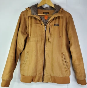 Patagonia Damen Large All Seasons braun Hanf Canvas Bomber Hoodie Arbeitsjacke - Bild 1 von 18