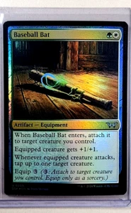 2024 MTG Magic the Gathering Duskmourn House of Horrors Foil #209 Baseball Bat - Picture 1 of 3