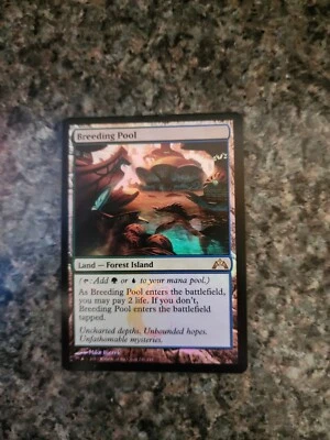 MTG FOIL Breeding Pool Gatecrash Magic the Gathering NM m7 - Image 1 of 2