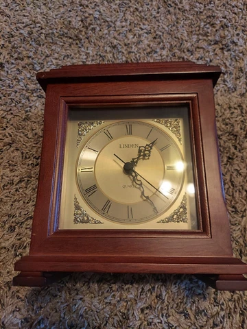 Linden Quartz Wooden Mantle Clock Cover