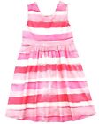 QUIMBY Girl's Striped Satin Dress, Sizes 4-12