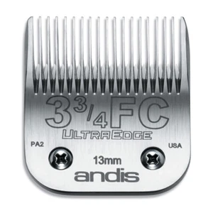 Andis UltraEdge Detachable Blade Size 3 3/4 FC - Leaves 13mm Fits AGC/AGR+ & Ost - Picture 1 of 1