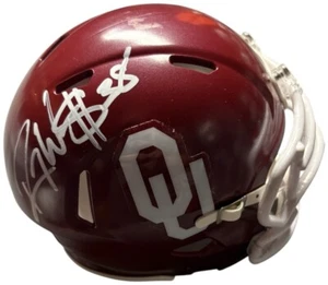 Oklahoma Sooners Roy Williams Signed Mini Helmet JSA Certified - Picture 1 of 1