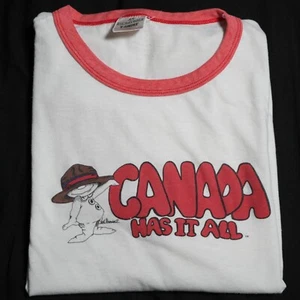 VTG 80s-90s Canada Has It All (Kirk Alexander) X-Large, Vintage Graphic T-Shirt - Picture 1 of 10