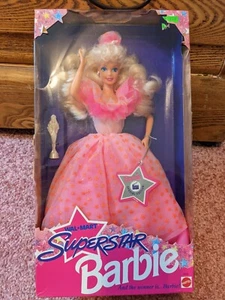 Superstar Barbie Dazzling Gown Wal-Mart Special Edition #10592 Vintage 1993 - Picture 1 of 3
