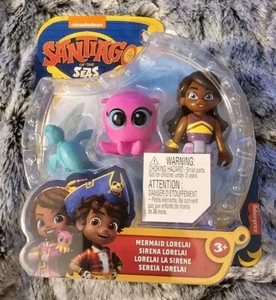 NEW Nickelodeon Santiago of the Seas Mermaid Lorelai Action Figure Set EX - Picture 1 of 2