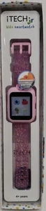 Montre connectée enfant iTech Junior fuchsia paillettes rose ITE13618L06A-FGL - Photo 1 sur 7